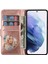 Samsung Galaxy A15 4g Kılıf Işıltılı Pu Deri Kapak Fermuar Cebi ile (Yurt Dışından) 3