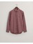 Erkek Bordo Regular Fit Düğmeli Yaka Kareli Gömlek 3230213.604 4