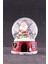 Yeni Yıl Noel Baba Temalı Dekoratif Yılbaşı Noel Baba Temalı Orta Boy Işıklı Kar Küresi 9 cm 1