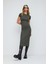 Vücudu Saran Bodycon Basic Midi Elbise 1