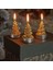 Karaca Home New Year Yılbaşı 24 Gold Tree 3'lü Tealight Mum 3,8x3,8x7 cm 1