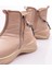 703 Kadın Taşlı Bot Bej 4