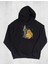 Pull The Hood Unisex Oversize Cat Halloween Kapüşonlu Sweatshirt 1