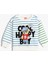 Sweatshirt Uzun Kollu Bisiklet Yaka Ayıcık Baskılı Pamuklu 1