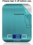 LCD Ekran Dijital Mutfak Terazisi Paslanmaz Çelik, 5KG/11LBS Çok Fonksiyonlu Gıda Terazisi, Mutfak Ağırlığı, Gümüş Renk (Yurt Dışından) 5