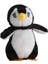 Beyaz Küçük Sevimli Penguen Peluş Oyuncak 15 cm 1