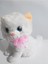 Oyuncak Pelüş Miyavlayan Kedi Papyonlu 24 cm 3