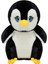 Penguen Peluş Organik Kumaş 15 cm 1