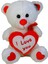 Peluş Kalp Tutan Ayıcık 40 cm 1