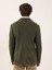 Haki Erkek Slim Fit Düz Kaşe Mono Yaka Ceket 4