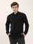 Siyah Erkek Slim Fit Klasik Yaka Uzun Kol Gömlek 2