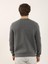 Antrasit Erkek Regular Fit Bisiklet Yaka Sweatshirt 5