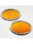 Reflektör Sarı Oval Krom Çerçeveli 2'li 8023002 1
