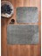 2 Li Banyo Paspası Banyo Halısı Post Peluş 50X80 cm - 50X40 cm 1