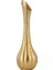 Courgette Dekoratif Vazo Gold 14X14X51 cm AK.IU0367 1