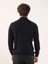 Lacivert Erkek Slim Fit Yarım Balıkçı Yaka Triko - 91097 5
