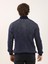 Lacivert Erkek Regular Fit Dokulu Fermuarlı Dik Yaka Triko 5