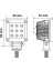 9 Led WL-18 Su Geçirmez 10W 6000K 1000 Lumen Delici Sis Farı 72337 4