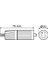 Safe Lock Ve Engel Tipi Soketler İçin Çakmak Fişi 12V 15A 38796 4