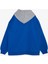 Girls & Boys Erkek Çocuk Sweatshirt Kapüşonlu Yazı Baskılı 8-14 Yaş, Saks Mavisi 2