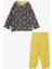 Kız Çocuk Pijama Takımı Renkli Kedicikler Desenli 1-4 Yaş, Kahverengi 1