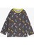 Kız Çocuk Pijama Takımı Renkli Kedicikler Desenli 1-4 Yaş, Kahverengi 3