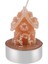 New Year Yılbaşı 24 Ginger House 3'lü Tealight Mum 18X5X6 cm 4