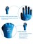 Blue S Wonder Grip Eldiven Lateks Su Geçirmez Tam Kaplamalı Eldiven Naylon Mavi Iş Eldivenleri Soğuk Geçirmez Koruma Bahçe Eldivenleri (Yurt Dışından) 4