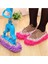 1pc Pembe 1pc Paspas Terlik Ev Temizleme Toz Giderme Tembel Zemin Duvar Toz Giderme Temizleme Ayak Ayakkabı Kapakları Yıkanabilir Yeniden Kullanılabilir Mikrofiber (Yurt Dışından) 1