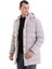 Taş Slim Fit Hakim Yaka Kapüşonlu Kaban 3