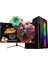 RG540-1010 Plus I5 4570 16RAM 480SSD RX550 23.6 Curved Monitör Oyuncu Bilgisayarı 1