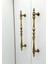 Şehzade Antik Sarı Mobilya Dolap Mutfak Çekmece Kulpu 160 mm ( 16 cm ) 5 Adet 3