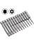 Tornavida Uçları-1set 13 Boyut 50MM Torx Başlı Tornavida Uçları-Gümüş (Yurt Dışından) 5