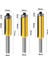 1/3 Adet 8mm Shank 4-Blade Düzeltici Yönlendirici Bit Ağaç Işleme Freze Kesici Aracı (Yurt Dışından) 1