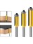 1/3 Adet 8mm Shank 4-Blade Düzeltici Yönlendirici Bit Ağaç Işleme Freze Kesici Aracı (Yurt Dışından) 3