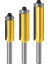1/3 Adet 8mm Shank 4-Blade Düzeltici Yönlendirici Bit Ağaç Işleme Freze Kesici Aracı (Yurt Dışından) 4