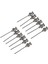 Paslanmaz Çelik Luer Lock Dağıtım Iğnesi Ucu, 18 Ayar, 0,57 mm Id x 1,18 mm Od, 1 Inç Uzunluk (12'li Paket) (Yurt Dışından) 2