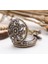 Moda Vintage Retro Bronz Kuvars Saat Cebi Zincir Kolye Kolye (Lotus) (Yurt Dışından) 4
