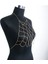 Wo'nun Boyundan Bağlamalı Örgü Vücut Zinciri Bralette Bikini Sütyen Kolyeler Mideler (Altın) (Yurt Dışından) 5