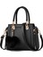 Büyük Kapasiteli Omuz Çantası Kadın Günlük Crossbody Çanta Deri Tote Çanta (Yurt Dışından) 1