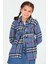 Indigo Kız Çocuk Ekose Desenli Bel Bağlamalı Gömlek P-00006243 3