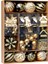 Noel Dekorasyonları 50PC/SIYAH ve Altın Boyanmış Noel Topu Ayarladı Noel Ağacı Dekorasyonları Takılmış Şekerleri (Yurt Dışından) 5