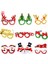 Christmas Decorative Gles For Adults And Children Christmas Gifts, Holiday Supplies, Party Creative Eyegl Frames (Yurt Dışından) 5