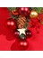 Ön Kapı Için Noel Tardrop ve Çelenk Noel Süslemeleri Süsler Için Kış Noel Merdiven Garland (Yurt Dışından) 5