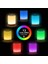 Iletişim LED Gece Lambası Oturma Odası Ofis Başucu Lambaları Renk Değiştirme Rgb Sensör Kontrolü USB Şarj Bağlantı Noktası ile (Yurt Dışından) 3