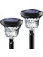 4pcs Güneş Açık Çim Zemin Işık ve Gölge Lambası Avlu Bahçe Zemin Ekleme (Yurt Dışından) 4