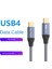 Type-C - C Kablosu USB C 100W USB 3.1 Gen2 10GBPS 4K 60Hz Video Naylon Dokuma Alaşımlı Güç Hattı Bilgisayar Dizüstü Bilgisayarları Için (Yurt Dışından) 2