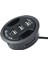 USB Hub USB 2.0 Masaüstü Grommet USB 2.0 Hub Ses Masaya Montaj Adaptörü 3 Bağlantı Noktalı Masaya Montaj Çoklu Bağlantı Noktaları (Yurt Dışından) 5