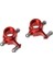 Metal Yükseltilmiş Parçalar Direksiyon Kupası Salıncak Kolu Plaka Seti P929 P939 K969 K979 K989 K999 1/28 Rc Araba, Kırmızı (Yurt Dışından) 2
