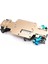 Metal Yükseltilmiş Parçalar Direksiyon Kupası Salıncak Kolu Plaka Seti P929 P939 K969 K979 K989 K999 1/28 Rc Araba, Kırmızı (Yurt Dışından) 3